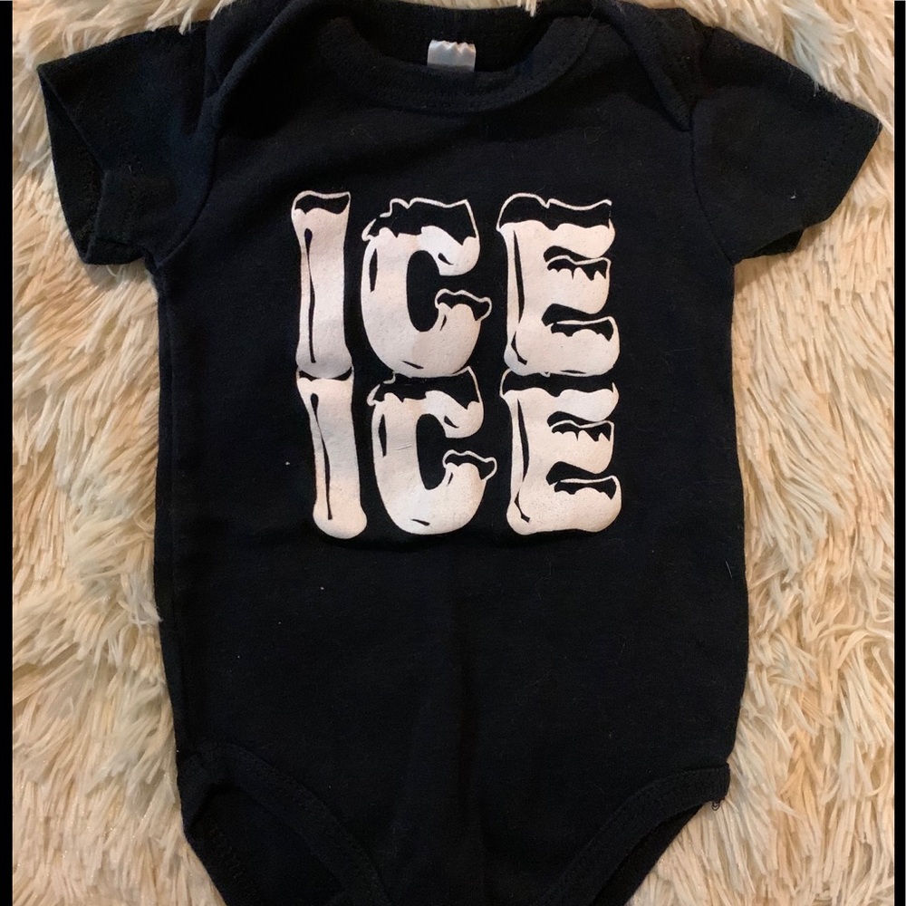 “Ice Ice Baby” Funny Onesie Custom Made